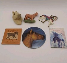 Lot Of 6 Horse Theme Refrigerator Magnets Some Vintage
