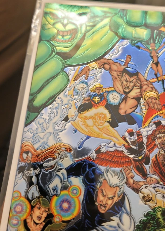 Marvel Collectible Classics: The Avengers #1 Chromium Wraparound Cover ...