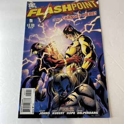 FLASHPOINT #5 FIRST APPEARANCE OF PANDORA PRIME EARTH ANDY KUBERT COVER ART 2011