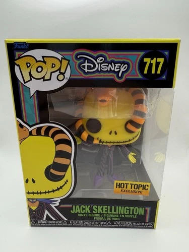 Funko Pop! Vinyl: Disney - Jack Skellington (Black Light) - Hot Topic