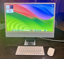 Apple i-Mac 24" All in one M3 Chip 8-Core 8GB Memory 256GB RAM AppleCare