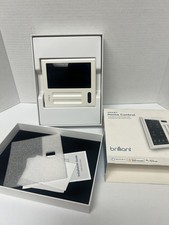 Brilliant Smart Home Control Panel 2-Switch Double White BHA120US-WH2 Smart