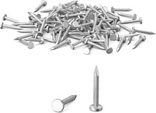 100Pcs 20mm Nails for Wood, Wood Nails, Galvanized Concrete Wall Nail, Masonry 