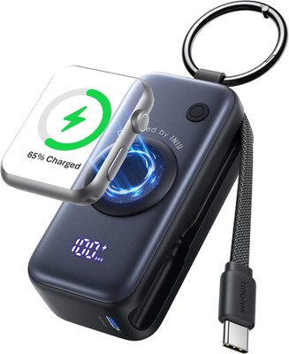 Snapgo Mini Portable Charger, Power Bank for Apple Watch and Iphone, 5000Mah 20W