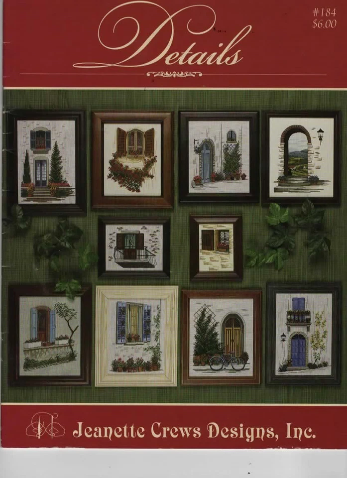 JEANETTE CREWS DESIGNS Counted Cross Stitch PATTERN CHART BOOK ONLY Your Choice - Image 3 of 4