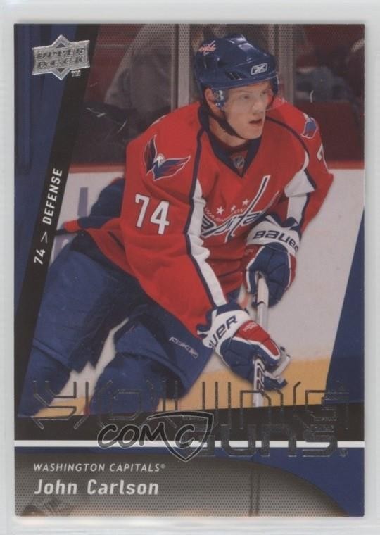 2009-10 Upper Deck Young Guns John Carlson #497 05u8
