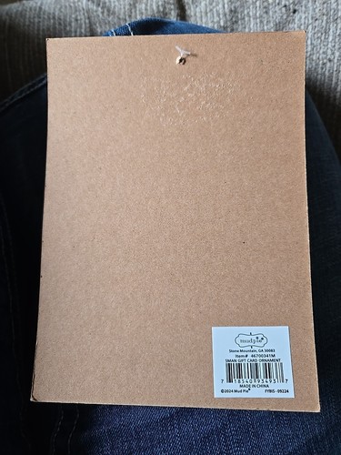4 Schneemann Mud Pie Geschenkkartenhalter, neu, 4 - Bild 4 von 6