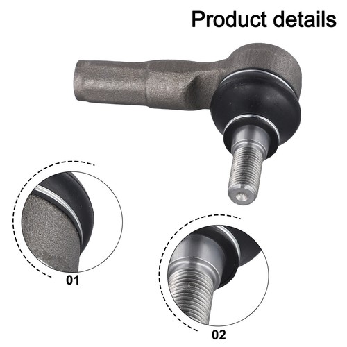 Replacement Tie Track Rod Ends for Ford For Fiesta 2008 2017 Black 1545338 OE - Picture 4 of 16