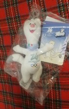 Official Milano Cortina 2026 Olympics Mascot Tina Plush Doll Keychain 13 cm