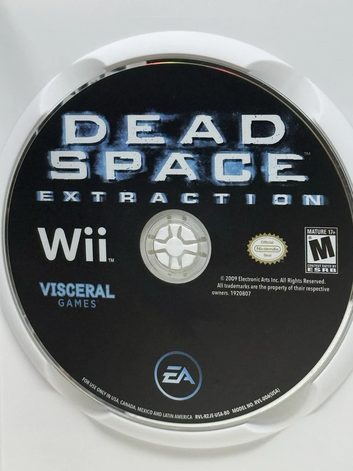 Dead Space Extraction Nintendo Wii Complete CIB Tested Scratch-Less Disc - Image 4 of 4
