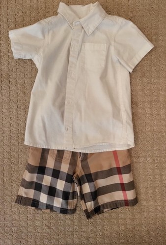 Burberry Boys Check Shorts Size 4 ALWAYS 💯 AUTHENTIC - Picture 4 of 6