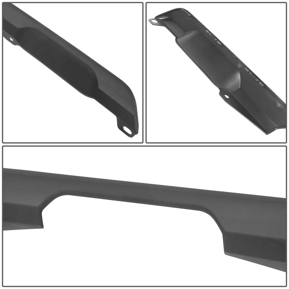 Cubierta de parachoques trasero para Toyota Tundra 22-24 panel de cenefa inferior moldura negro Foto 2 de 3