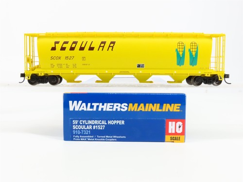 Tolva cilíndrica escala HO Walthers 910-7321 Scoular 59' 1527 RTR | Condition: Used