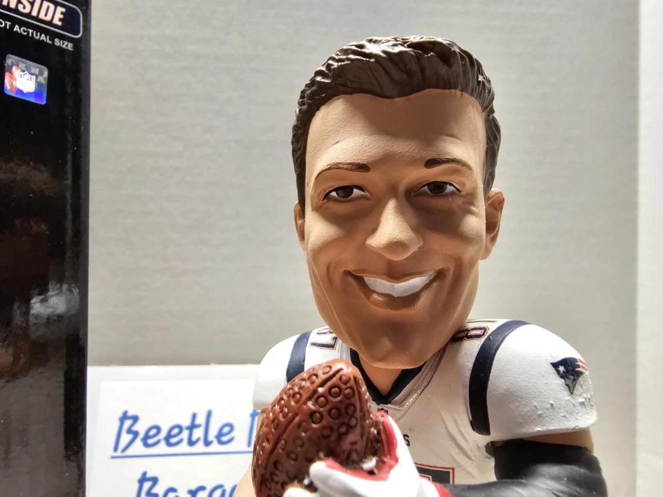 Bobblehead Rob Gronkowski New England Patriots NFL 2019 #'d FOCO NUEVO EN CAJA... Foto 2 de 4
