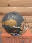 Randy Moss Autographed Vikings F/S Slate Speed Helmet- Beckett W Hologram *White