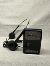 Vintage Working Sony Walkman Model SRF-39 FM/AM Radio Original TRH-1 Headphones