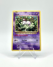 Carta Pokemon rara Mew 53/108 2016 XY Evoluzioni Holo quasi nuova