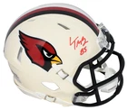 TREY McBRIDE SIGNED ARIZONA CARDINALS RETRO SPEED MINI HELMET BECKETT