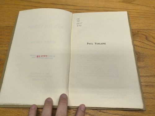 ARTHUR SYMONS / Mes souvenirs 1st Edition Literature - Foto 5 di 7