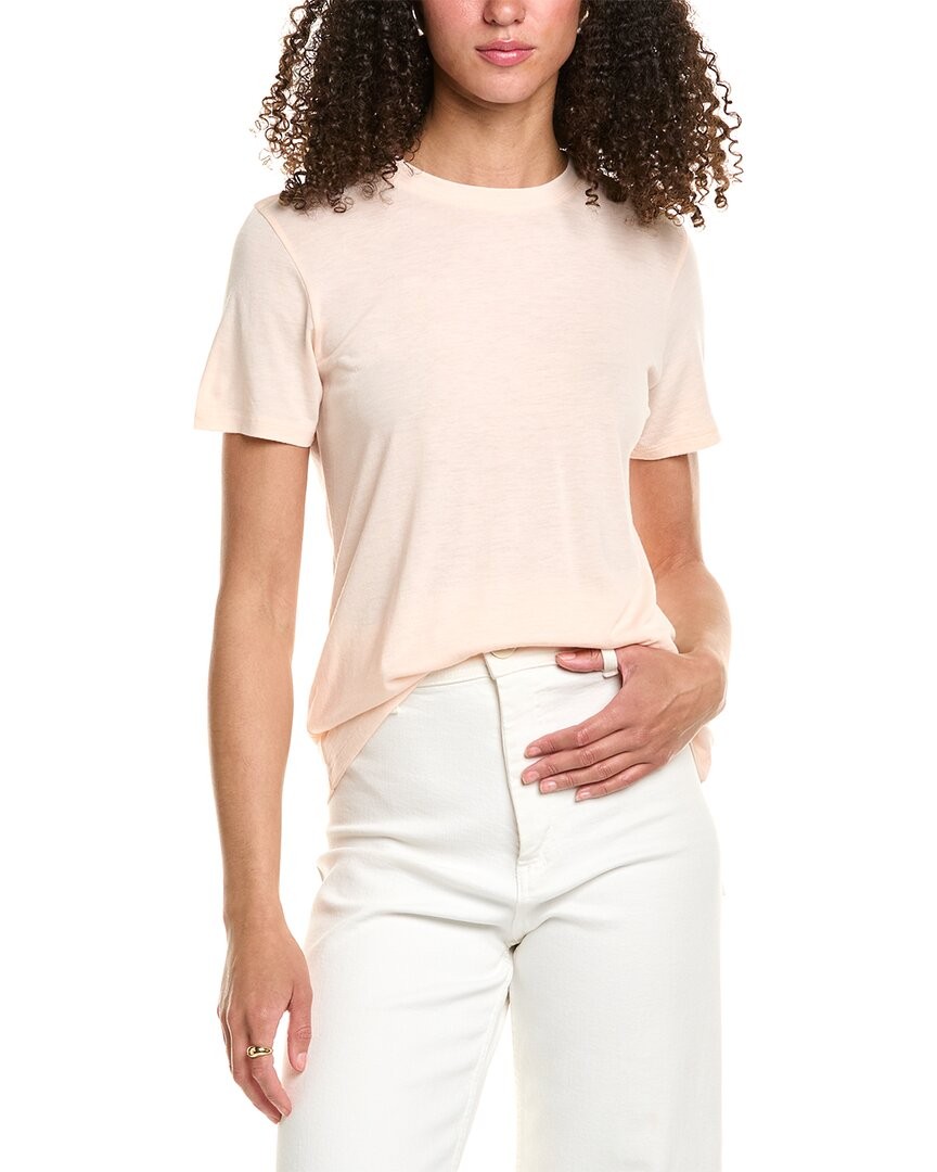 VINCE 売れ筋商品|||ヴィンス Tシャツ トップス レディース Tops White Vince - White Essential Cotton T-Shirt | Mitchell Stores