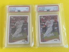 2014 Topps Mike Trout Sparkle On Cleat PSA 9 Super SP & 2nd Variant PSA 10 RARE