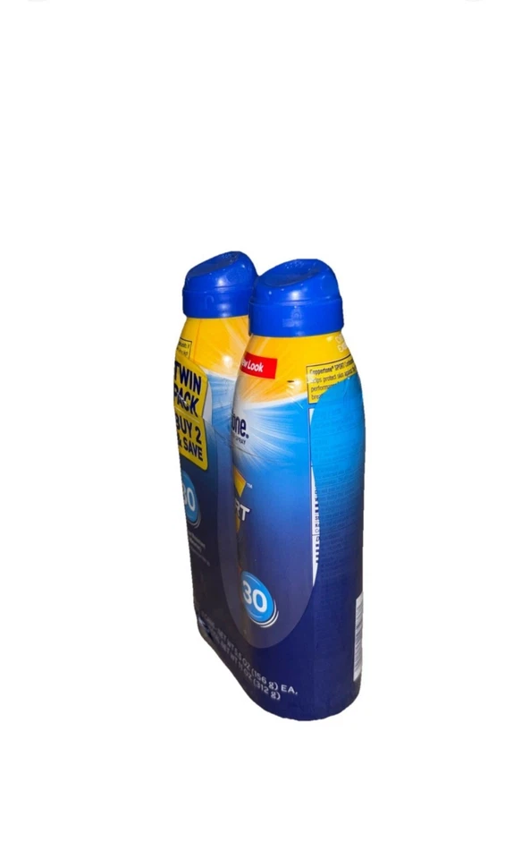 Spray protector solar deportivo Coppertone FPS 30, paquete doble (5,5 oz cada uno) Foto 2 de 3