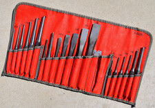 Snap On Tools 20 pc Punch and Chisel Set Automobile Tools Motorcycle Tools