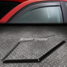 FOR 07-13 MINI COOPER 2DR SMOKE TINT WINDOW VISOR SHADE/SUN WIND/RAIN DEFLECTOR