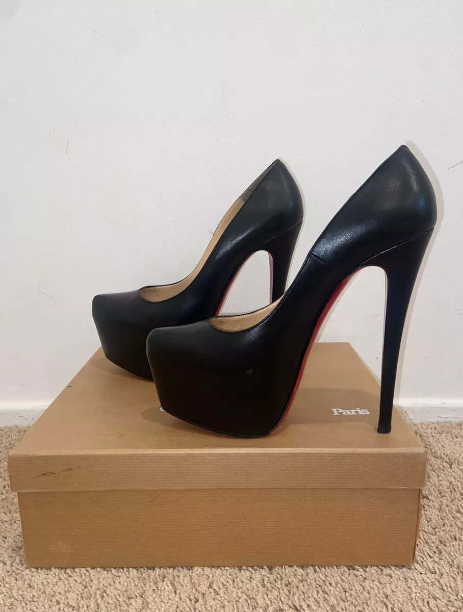 louboutin black heels