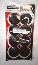 X-Protector Heavy Duty Felt Furniture Pads Brown 16 Piece Set 2" x 1/4" Thick