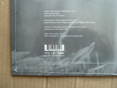 THE CURE - FAITH - 40TH ANNIVERSARY PICTURE DISC VINYL LP - RSD 2021 - NEW - Picture 5 of 5