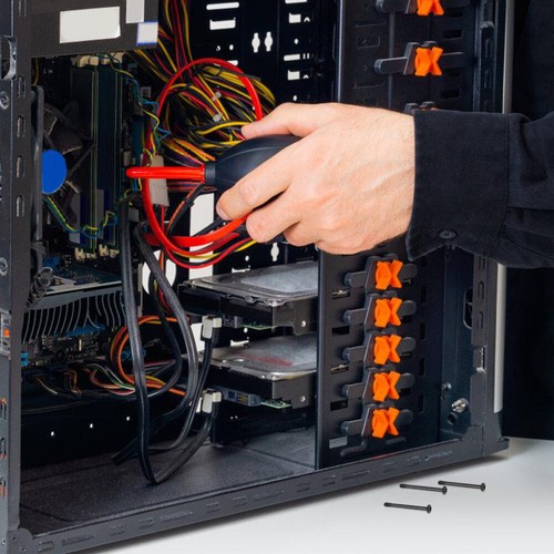 50 Pcs Computer-Lüfterschrauben Befestigungsschrauben Für Computerlüfter - Afbeelding 12 van 12