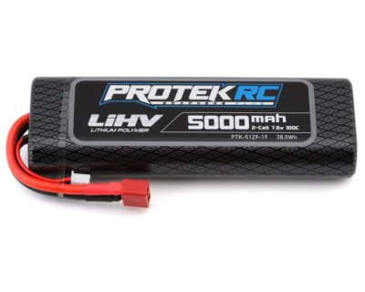 ProTek RC 2S 100C Si-Graphene + HV LiPo Stick Pack TCS Battery (7.6V/5000mAh) PT