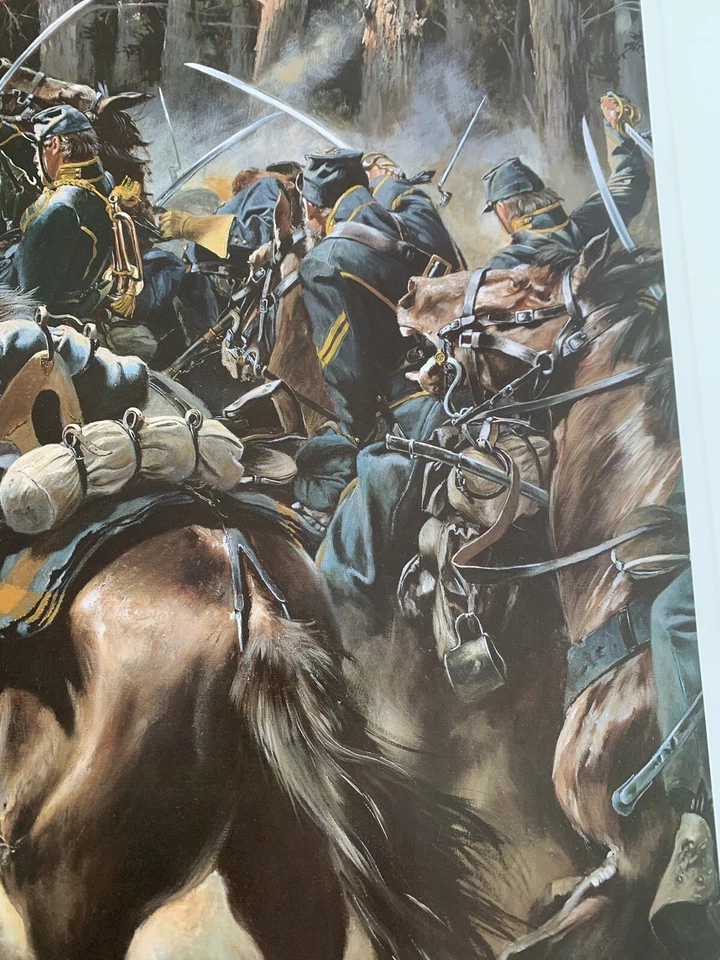 Don Troiani «ЗАРЯД» 8-й Пенсильвании, ограниченное издание, коллекционная гражданская война - Изображение 3 из 4