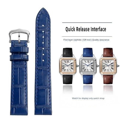 Schnellverschluss-Uhrenarmband passend für Car-tier Santos Dumont Serie...