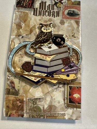Harry Potter Pin Mad Unicorn Patreon Monthly Head Boy Feb 2023 Wand - 第 1/8 張圖片