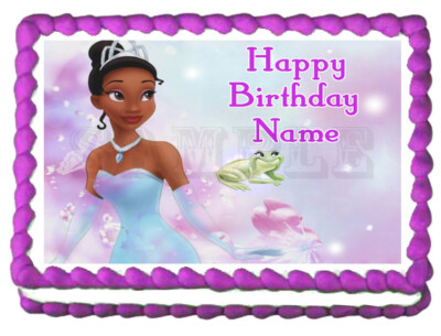 PRINCESS AND THE FROG Edible Cake topper image | eBay