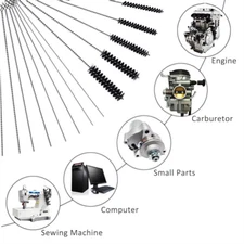Stainless Carburetor Carb Cleaning Jet Cleaner Kits Tool Set For Motorcycle+ car