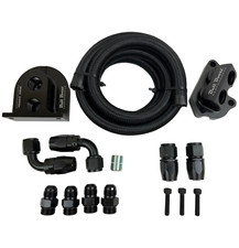 For 2011-22 Ford 5.0 5.2 Coyote Oil Filter Relocation Kit Mustang Gt 150
