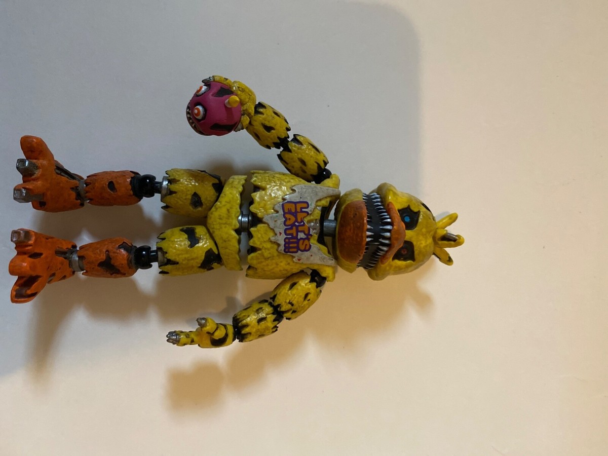 2016 FNAF Funko Nightmare Chica 5” Figure Five Nights At Freddy's