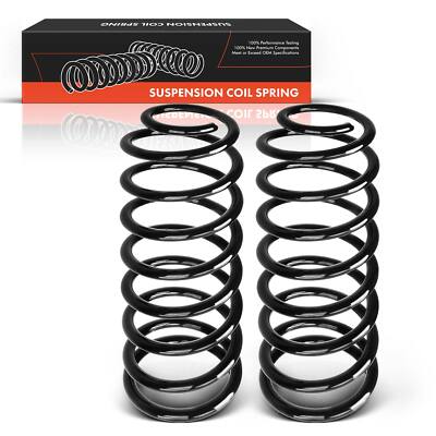 A-Premium 2PCS Front Suspension Coil Spring Set Compatible with Jeep Wrangler 2000-2006 L6 4.0L, TJ 2000-2005 L6 4.0L, Replace# 3226
