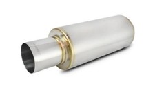 Vibrant 1057 Tpv Muffler 4 Straight Cut Tip 2.5 Inlet