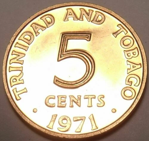 Pièces de monnaie du monde, de Trinidad & Tobago