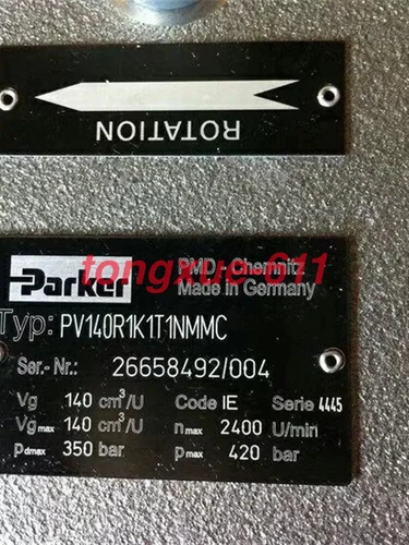 PARKER PV140R1K1T1NMMC Brand New PV140R1K1T1NMMC Via FedEx or DHL