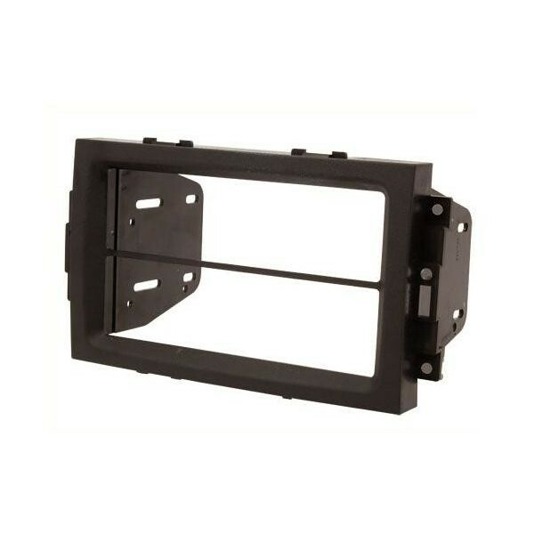 Moulure autoradio double DIN Jeep Compass 2007 pour installer un GPS tactile noir