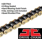 JT High Performance HRO Gold O-Ring Chain 428 x 138 Links With Joining Link
