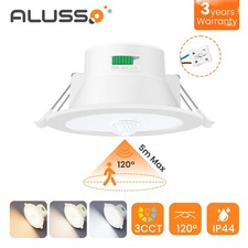 PIR Sensor Motion LED Downlight 12W Night Light Recessed Ceiling Spot Lamp IP44
