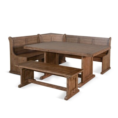Sunny Designs Doe Valley Breakfast Nook Set   0113BU
