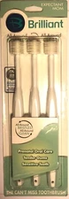 Brilliant 18000 Bristles 360 Round Head Extra Soft Toothbrush for Moms 3 pack 