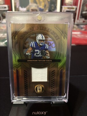2024 Panini Gold Standard - Gold Rush #GR-JTR Jonathan Taylor /299 (MEM)